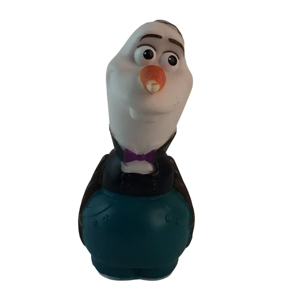 Disney Frozen Olaf in‎ Tuxedo & Two Rock Troll Figures Lot of 3 Cake Toppers